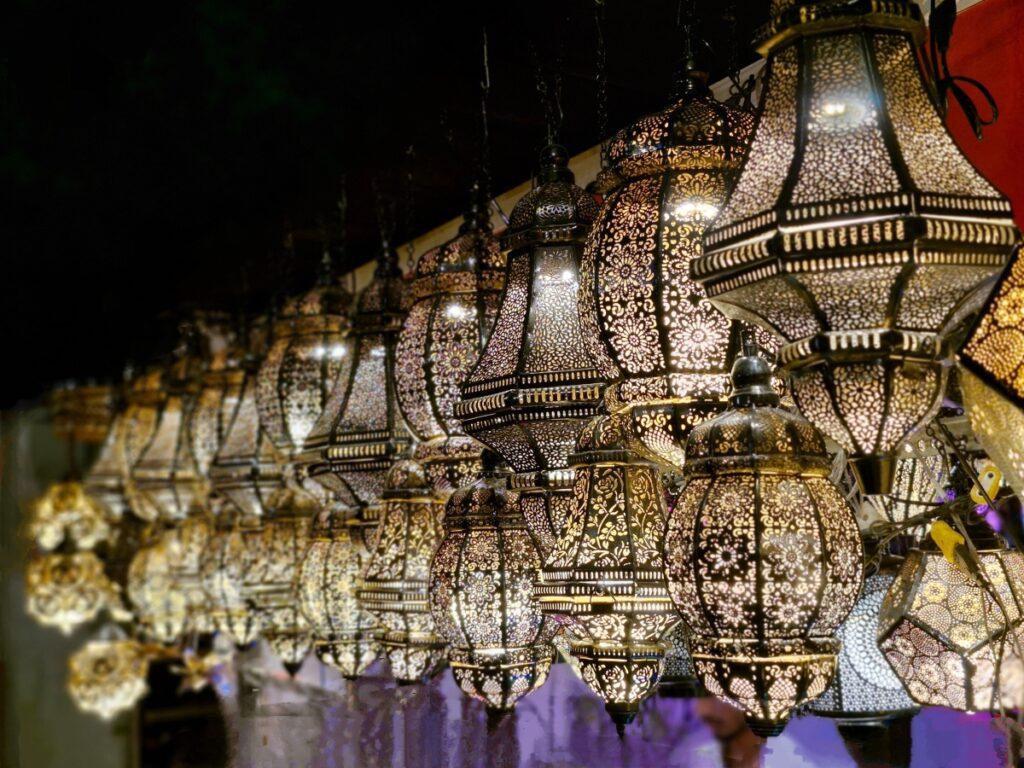Image of beautiful lamps 